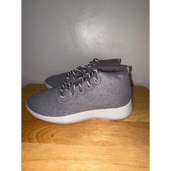 Allbirds Wool Runner-Up Mizzle Sneakers Medium Grey Light Grey Women's W8 Wide - Picture 9 of 14